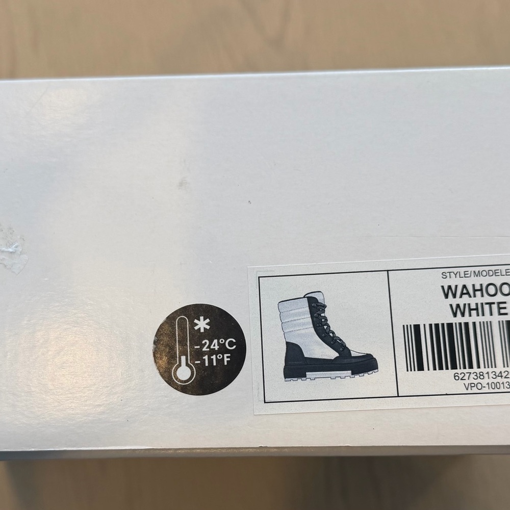 Cougar Wahoo White Winter Boots